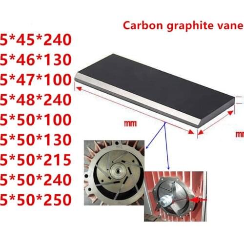 High strength ,good wear resistance carbon vane ,graphite vane blade
