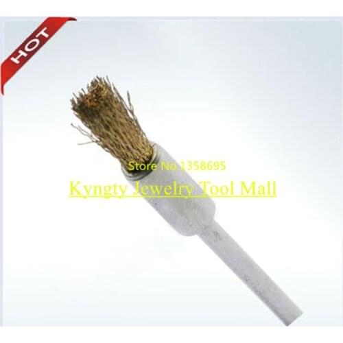Jewelry tools Brass Wire End Brass used with Foredom Tool shank 2.35 mm 100 pcs per set