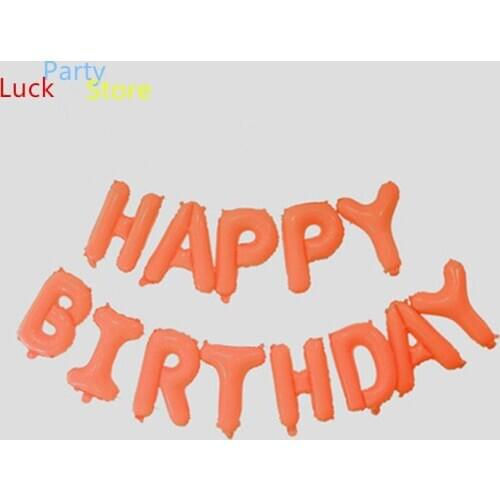 1set Happy Birthday Letters Balloon 16 Inch Letter Birthday Balloon 16 Inch Letter Birthday Set Balloon