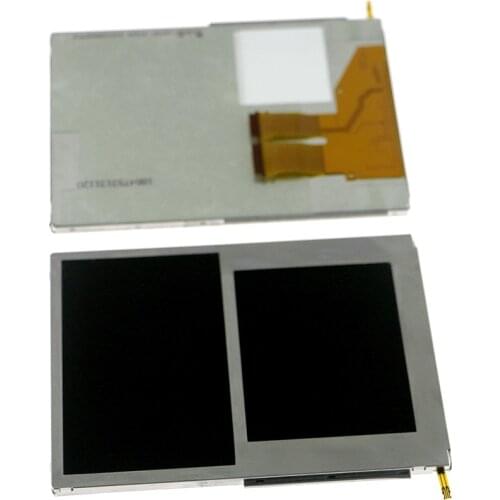 10pcs/lot 100% tested original upper bottom lcd screen for 2ds lcd displa Screen for Nintend 2ds lcd screen