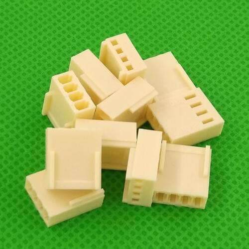 Free shiping 2000pcs female material KF2510 Connector Leads Header Housing KF2510-4y KF2510-y