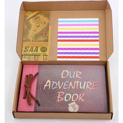 Diy Handmade Photo Album Decor Anniversary Wedding Feast Adventure Books 40 Pages