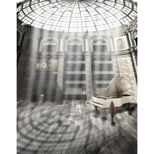 5x7ft Piano Living Room Photography Backdrops Photo Props Studio Background
