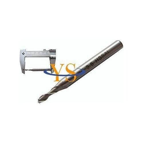 10pcs 2 Flute 3MM X4MM Shank HSS End Milling Cutter CNC Milling Lathe