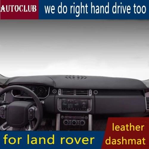 For Land Rover Range Rover Sport 2014 2015 2016 2017 2018 Leather Dashmat Dashboard Cover Car Pad Dash Mat SunShade Carpet Cover