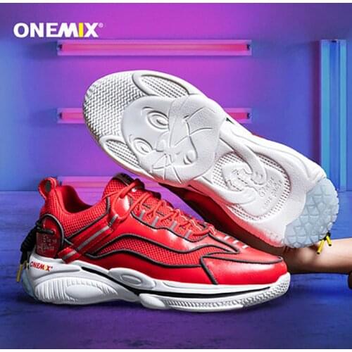 ONEMIX Men Sneakers Lightweight Breathable Mesh Man Outdoor Running Women Walking Jogging Shoes Original Commemorative 2020