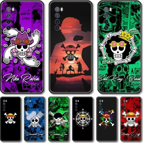 Cool skeleton Phone Case For Huawei Nova 2 3 4 5 6 7 8 SE i E Pro Lite black cell shell