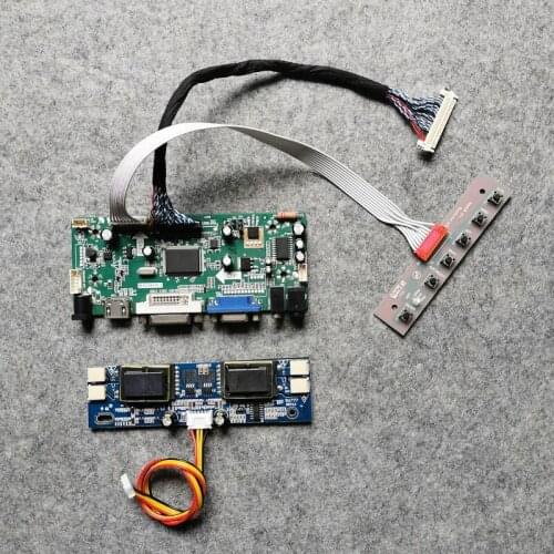 M.NT68676 4-CCFL Kit 30-Pin LVDS 1280*1024 VGA DVI For HT17E11/HT17E12/HT17E13/HT17EX1 screen LCD monitor controller board