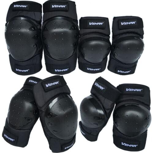 4Pcs/Set GLCC Motorcycle Elbow Knee Pads ABS Riding Ski Snowboard Off-road Rock Protective Kneepad Motorcycle Knee Pad Guards