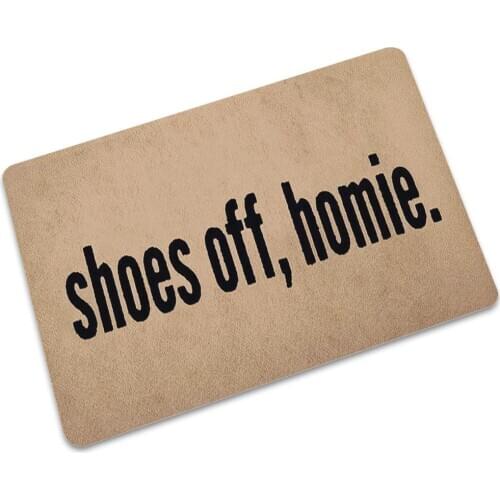 Drop shipping 2021 New Letter Doormat Thin Rubber Floor Mat for Home Living Room Kitchen Beddroom Carpet