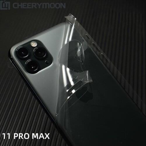 HD ALL Transparent Decorative Back Film For iPhone 11 Pro Max iPhone11 iPhone11PRO Mobile Phone Protector Back Film Stickers