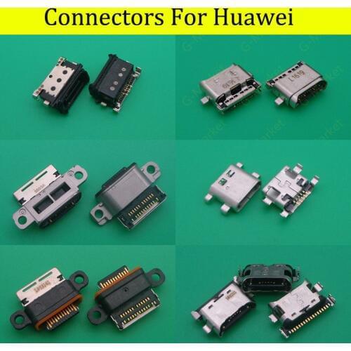 2pcs Micro usb connector charger socket charging port replacement For HuaWei Mate 20 10 9 Pro Lite P Smart Plus 2019
