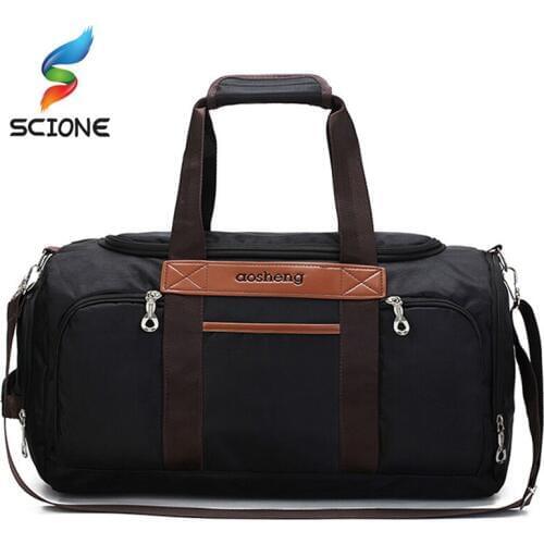 Limited Men Top Canvas Sports Gym Bag For Women Fitness Training Travel Duffle Shoulder Bags yoga Handbag Outdoor sac de sport