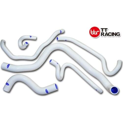 TT1305CWH- Honda Accord CF4/CL1 SIR/T Silicone Radiator Coolant Hose Kit 97 98 99 00 01 White