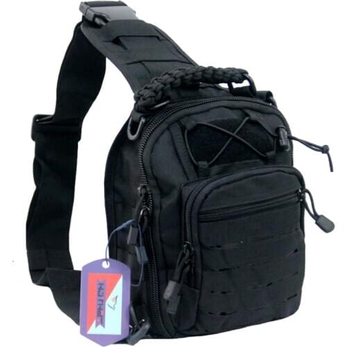 WJTWZY Molle Tactical Sling Bag Pack Military Shoulder Bag