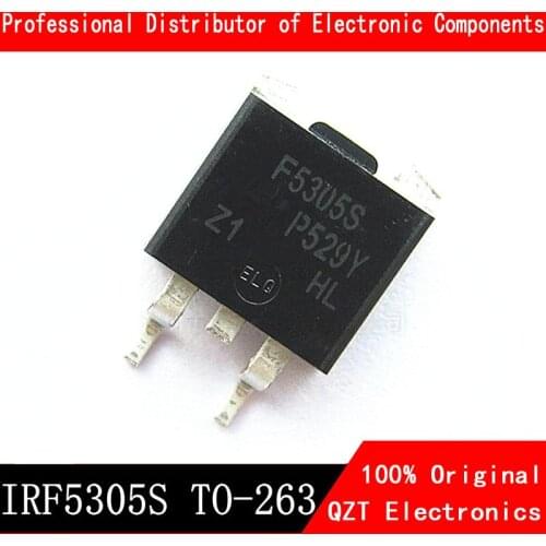 10pcs/lot IRF5305S TO263 F5305S TO-263 IRF5305SPBF IRF5305STRPBF new original In Stock