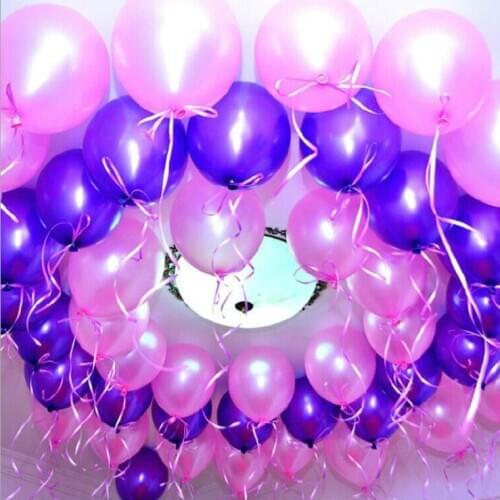 100Pcs 12inch Pearl Latex Balloons Happy Birthday Party Wedding Christmas Decorations Balloon Kids Air Balls