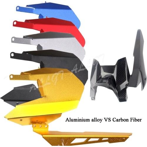 100% Carbon Fiber Hugger Fender Mudguard & Chain Guard Cover For Yamaha MT07/FZ07 2013 2014 2015 2016 2017