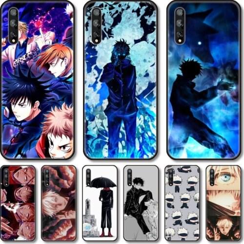 Lovely anime Phone Case For Huawei Y 5 6 7 8 9 A P S Pro 2020 2019 Black Shell Cover