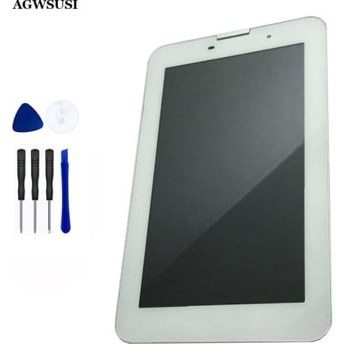 For Lenovo IdeaTab A3000 A3000-H LCD Display Screen Monitor + Touch Screen Digitizer Sensor Panel Glass Assembly with Frame