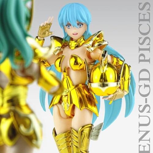 Great Toys Saint Seiya Myth Cloth EX Holy Contract Female Pisces Venus Knights of the Zodiac Action Figure Model