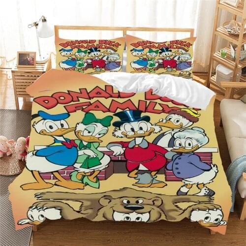 Donald Duck Polyester Daisy Bedding Set Children Girl Duvet Cover Home Textiles Comforter Bedding Sets Bedding Set Luxury