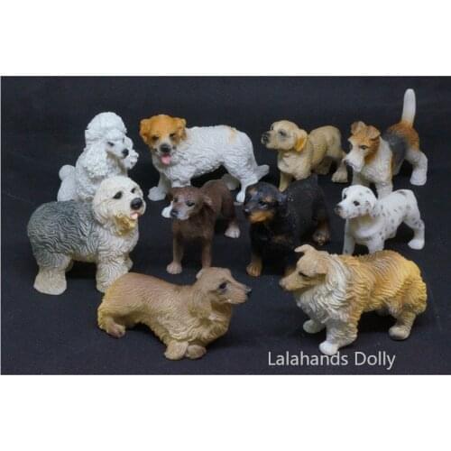 Dollhouse Cute Resin Mini Decorations for Dogs, Instagram Creative Trinkets, Car Trinkets, Doll House Tabletop Decorations