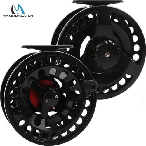 Maximumcatch DM 5/6/7/8/9/10wt Fly Reel Large Arbor Best Grade 6061 T6 Aluminum Fly Fishing Reel