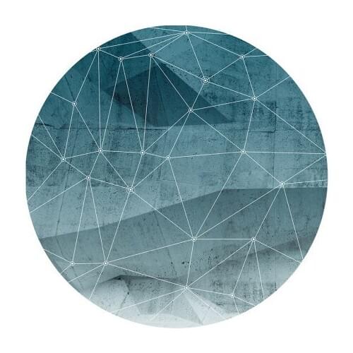 Bedroom non-slip blanket living room rug bedroom bedside round floor pad Warm Hairy Carpet Seat Textil Fur Area Rugs