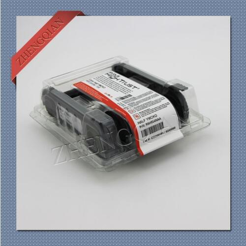Evolis R5H004NAA YMCKO half panel ribbon for the evolis Zenius and primacy card printers