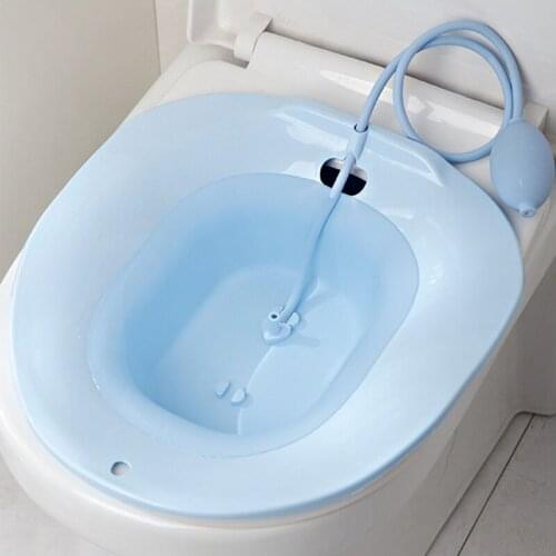 Q81C Sitz Bath for Toilet Seat Postpartum Care Basin for Cleanse