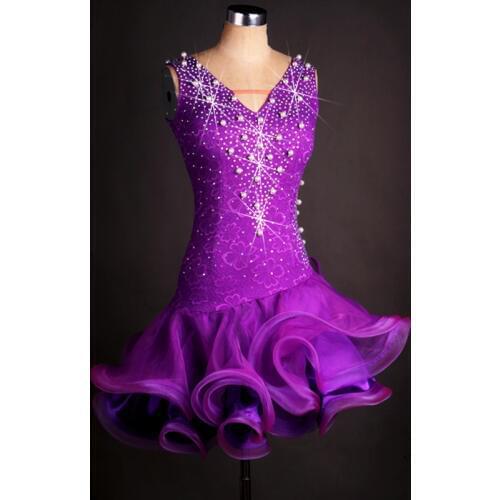 Competition fringe Sexy Latin dance dress,salsa dress,ballroom dress Rumba Jive Chacha Ballroom Latin Dance Dress Girls Women