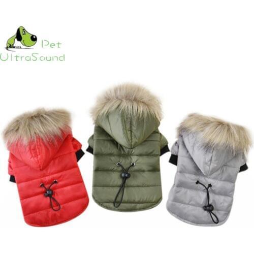 Warm Dog Clothes For Small Medium Dogs Winter Dog Clothing Coat Jacket Puppy Clothes Pet Dog Hoodies Bulldog Chihuahua Clothes