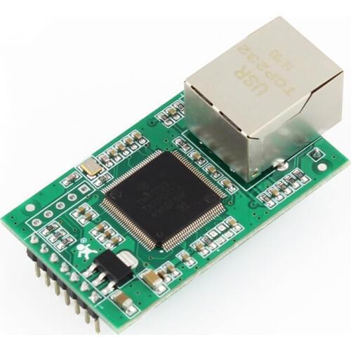 USR-TCP232-E2 Serial Port RS232 RS485 to Ethernet Module UART TTL to LAN Network Converter Support Modbus RTU to Modbus TCP Q005