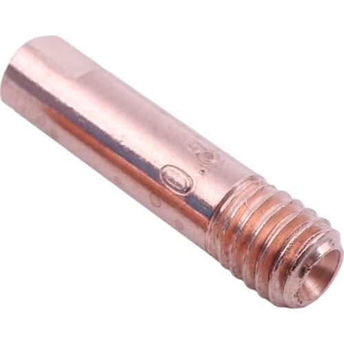 20pcs CO2 Mig Contact Tips 0.8x25mm For MB15 15AK Mig Welding Torch Consumables Accessories
