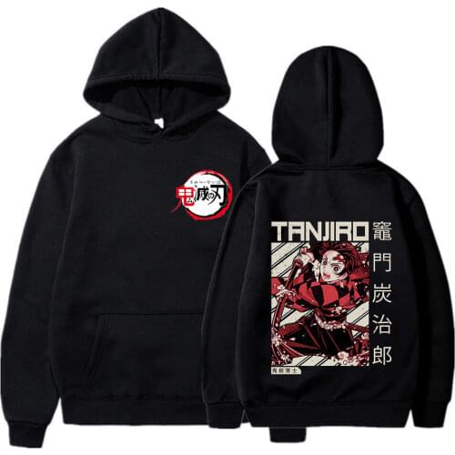 Demon Slayer Hoodies Anime Tanjiro Rengoku Nezuko Hoodie Men/Women Casual Manga Kimetsu No Yaiba Sweatshirt Streetwear Hoody