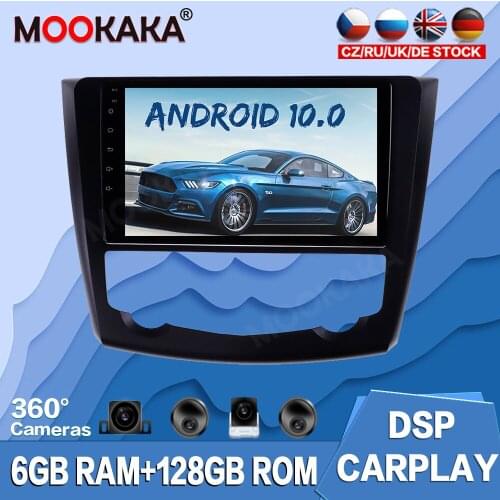 For Renault Kadjar 2015-2017 Android 10.0 128G Car Multimedia Player Radio GPS Navigation Auto Stereo Recorder Head Unit Audio