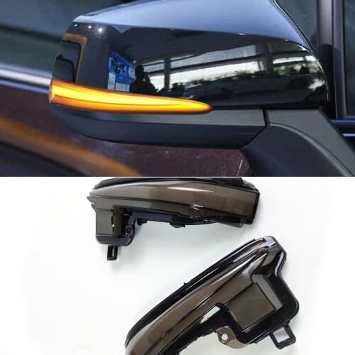 2PCS For Toyota Alphard Vellfire Tacoma N300 RAV4 XA50 Highlander XU70 2020 Side Mirror LED Dynamic Turn Signal Light Sequential