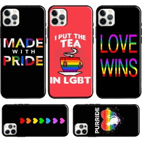LGBT Gay Pride Lesbian Case For iPhone 12 Pro Max 12 mini 11 Pro Max 6S 7 8 Plus X XR XS Max SE 2020 Cover