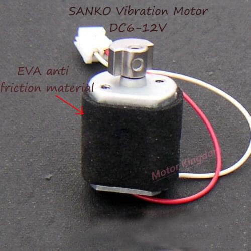 DC 6V-12V Micro Mini Vibration Motor SANKO Precision Electric Vibrator For Massager Gamepad DIY