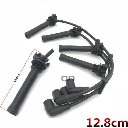 Ignition Cable Kit For Chery Tiggo Eastar A5 Fora V5 High-Voltage Cable 484/484 Engine A11-3707130GA 12.8CM