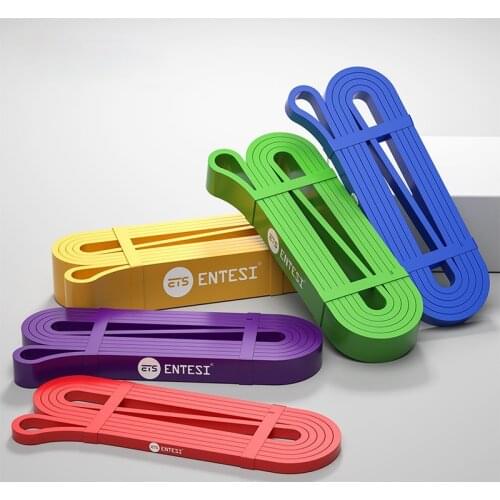KOFS Latex Resistance Band Exercise Fitness Elastic Band Suit Stretch Yoga Belt Hot Manufacturers Direct Tension Belt 2021