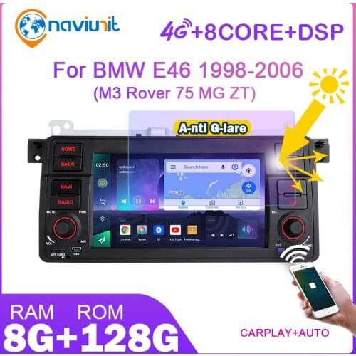 PX6 Car radio intelligent system 2 din android 10 screen For BMW E46 M3 Rover 75 MG 1998-2006 DSP autoradio video players stereo