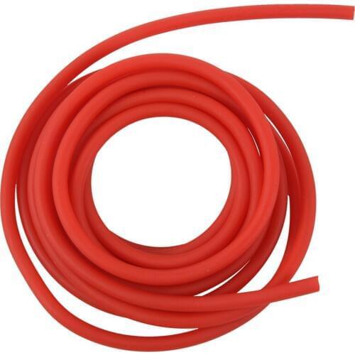 Tubing Exercise Rubber Resistance Band Catapult Dub Slingshot Elastic, Red 2.5M