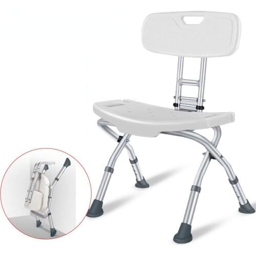 Elderly bathroom non slip bath chair stool shower room stool elderly bathroom chair bath folding