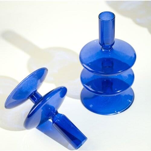 Candle Holders For Home Decor Glass Wedding Stands For Flowers Candle Stick Holder Candlestick Holder