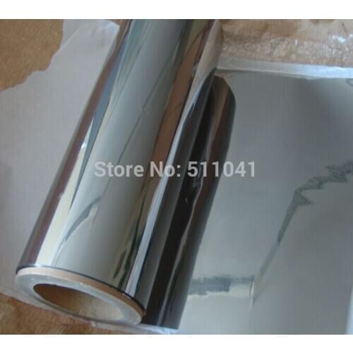 Polished mirror grade1 titanium foil in coil for windshield IN STOCK ,paypal available