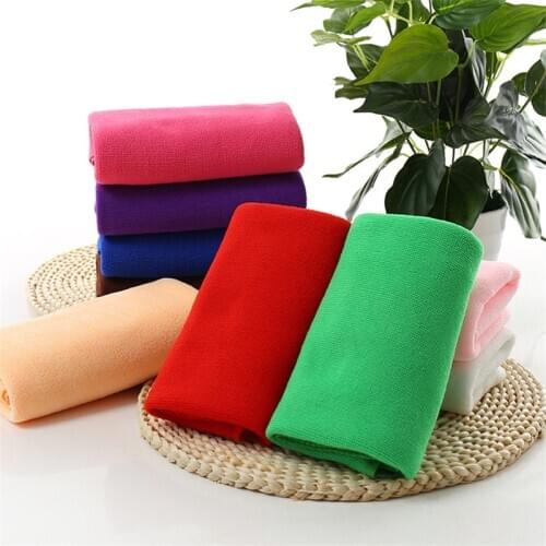 Soft Microfiber Multi Color Cleaning Towels Kitchen Cleaning Tools For Household Washing Glass Towels Cleaning Tools Supplies