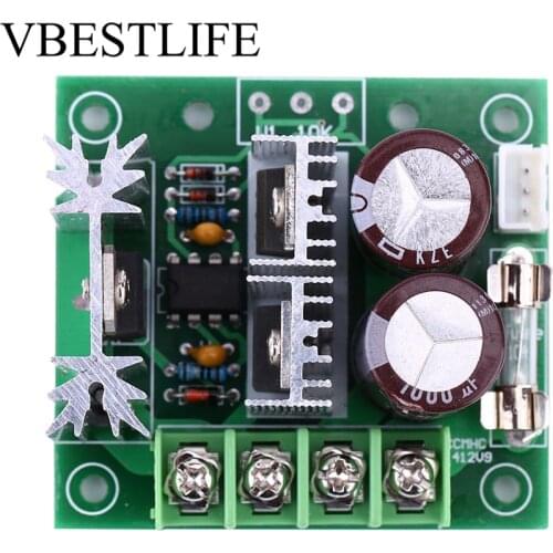 DC 12V-40V Adjustable PWM Motor Speed Controller Regulator 400W CCMHCW 8A Reversing Switch Module