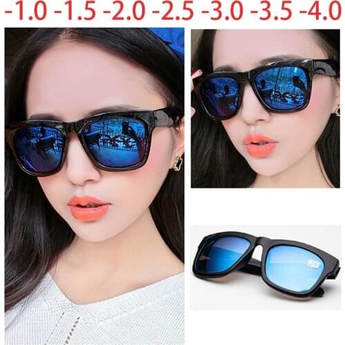 Trends Sun Glasses Fashion Finished Myopia Sunglasses Short Sighted Optics Prescription -1.0 -1.5 -2.0 -2.5 -3.0 -3.5 -4.0